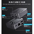 Joyroom S-H121 J-Cube Dokovací Stanice pro MacBook Pro Space Gray