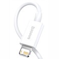 Baseus CALYS-B02 Superior Fast Charging Kabel Lightning 2.4A 1.5m White