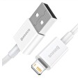 Baseus CALYS-B02 Superior Fast Charging Kabel Lightning 2.4A 1.5m White