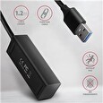 Axagon HUE-M1AL, 4x USB 3.2 Gen 1 MINI hub, kovový, kabel USB-A 1.2m