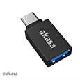 Akasa adaptér USB3.1 Gen2 Type-A na Type-C (F/M), 2ks v balení