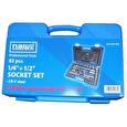 Gola sada Narex 1/4" a 1/2" 83dílná