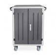 DIGITUS Nabíjecí vozík pro notebooky a tablety, 30 nabíjecích základen, vhodné až pro 15,6 " zařízení vč. USB, PDU, ventilá