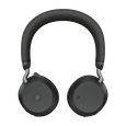 Jabra Evolve2 75/Stereo/ANC/USB/BT/Bezdrát/MS/Černá