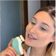TOUCHBeauty 1387A Čistící kartáč na pleť 3v1 zelený