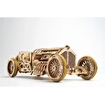 Hračka Ugears 3D dřevěné mechanické puzzle U9 Auto (Grand Prix)