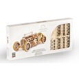 Hračka Ugears 3D dřevěné mechanické puzzle U9 Auto (Grand Prix)