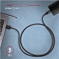 Axagon BUCM3-AM20AB, SPEED kabel USB-C <-> USB-A, 2m, USB 3.2 Gen 1, 3A, ALU, oplet, černý