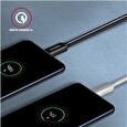 Axagon BUCM3-CM10AB, SPEED kabel USB-C <-> USB-C, 1m, USB 3.2 Gen 1, PD 60W 3A, ALU, oplet, černý