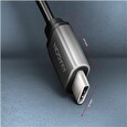 Axagon RUCM-AFAC kabelová redukce USB-C male <-> USB-A female, 20cm, USB 3.2 Gen 1, 3A, ALU