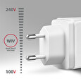 AXAGON ACU-PQ22W, PD & QC nabíječka do sítě 22W, 2x port (USB-A + USB-C), PD3.0/QC3.0/AFC/FCP/Apple, bílá