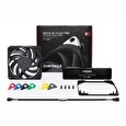 Noctua ventilátor NF-A12x25-PWM chromax.black.swap, 120mm