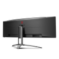 AOC AG493UCX 49"W VA LED 5120x1440 80 000 000:1 4ms 550cd 2x DP 2xHDMI repro