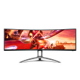 AOC AG493UCX 49"W VA LED 5120x1440 80 000 000:1 4ms 550cd 2x DP 2xHDMI repro
