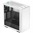 DEEPCOOL skříň CK500 ATX / 2x140 mm fan / 2xUSB 3.0 / USB-C bílá