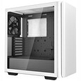 DEEPCOOL skříň CK500 ATX / 2x140 mm fan / 2xUSB 3.0 / USB-C bílá