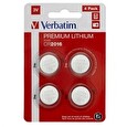 Verbatim Lithium baterie CR2016 3V 4 Pack