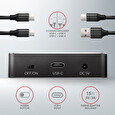 AXAGON ADSA-M2C, USB-C 3.2 Gen 2 - 2x M.2 NVMe SSD CLONE MASTER dokovací stanice