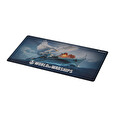 Herní podložka pod myš Genesis CARBON 500 WORLD of WARSHIPS, MAXI 90x45cm