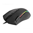 Genesis herní optická myš KRYPTON 700 G2/RGB/8000 DPI/Herní/Optická/Drátová USB/Černá