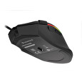 Genesis herní optická myš KRYPTON 700 G2/RGB/8000 DPI/Herní/Optická/Drátová USB/Černá