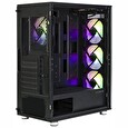 Zalman skříň I3 Neo / middle tower / ATX / 4x120 RGB / 2xUSB 3.0 / 1xUSB 2.0 / prosklená bočnice / černý