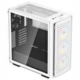 DEEPCOOL skříň CK560 / ATX / 2x140 mm fan / 2xUSB 3.0 / USB-C / bílá