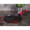 Pánev Berlingerhaus na palačinky s mramorovým povrchem 28 cm Burgundy Metallic Line