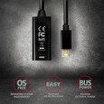 Axagon RVDM-HI14N, Mini DisplayPort -> HDMI 1.4 redukce / adaptér, 4K/30Hz
