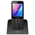 myPhone S1 LTE s nabíjecím stojánkem 2,8" /Dual SIM/černá