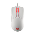 Genesis herní optická myš KRYPTON 750/RGB/8000 DPI/Herní/Optická/8 000 DPI/Drátová USB/Bílá