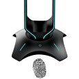 Herní hub a stojan Yenkee YHB 3003 Tower, 2x USB, podsvícený, černý