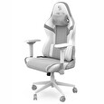 SPC Gear SX500 Onyx White herní židle imitace kůže + textil bílá