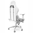 SPC Gear SX500 Onyx White herní židle imitace kůže + textil bílá