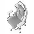 SPC Gear SX500 Onyx White herní židle imitace kůže + textil bílá