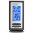 Nedis meteostanice WEST201G/ vnitřní a venkovní/ digitální/ bezdrátový senzoru počasí/ předpověď počasí/ čas/ LCD/ budík