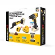 Sada Powerplus POWXBBOX10 - Aku vrtačka + multifunkční bruska 20 V, 4 Ah
