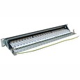 LYNX Patch panel 19", 24 portů, Cat6a, stíněný, černý