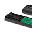 CHIEFTEC externí rámeček na M.2 PCIe NVMe/S-ata SSD Enclosure Tool-Less, s USB Type C konektorem, černá