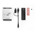 CHIEFTEC externí rámeček na M.2 PCIe NVMe/S-ata SSD Enclosure Tool-Less, s USB Type C konektorem, černá