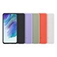 Samsung Silikonový zadní kryt S21 FE White