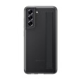 Samsung Poloprůhledný zadní kryt s poutkem S21 FE Dark Gray