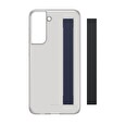 Samsung Poloprůhledný zadní kryt s poutkem S21 FE Dark Gray
