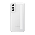Samsung Poloprůhledný zadní kryt s poutkem S21 FE White