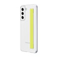 Samsung Poloprůhledný zadní kryt s poutkem S21 FE White