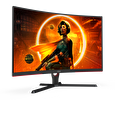 AOC MT VA LCD WLED 31,5" C32G3AE/BK - VA panel, 165Hz, 1920x1080, 2xHDMI, DP, repro, zakriven
