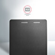AXAGON RSS-M2B, SATA - M.2 SATA SSD, interní 2.5" ALU box, černý