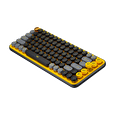 Logitech POP Keys Wireless Mechanical Keyboard With Emoji Keys - BLAST_YELLOW - US INT'L - INTNL