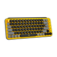 Logitech POP Keys Wireless Mechanical Keyboard With Emoji Keys - BLAST_YELLOW - US INT'L - INTNL