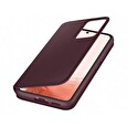 Samsung Flipové pouzdro Clear View pro Samsung Galaxy S22+ Burgundy